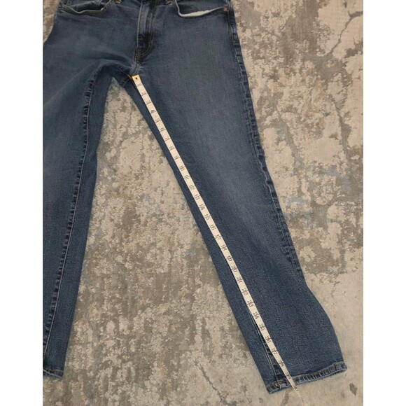 Gap Straight Leg Jeans Mens 33x32 Blue Denim Cotton Mid Rise - Picture 3 of 7